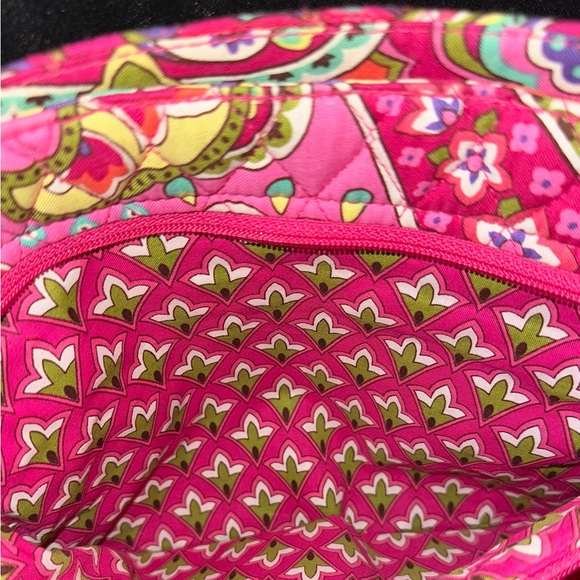 RETIRED VA VA VOOM PATTERN!!! Vera Bradley Pink Paisley Large Tote and Wallet - Picture 4 of 10